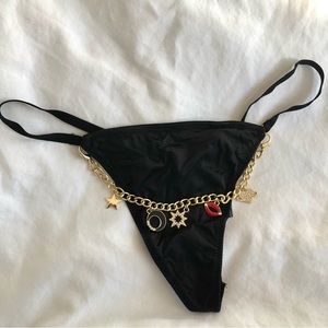 NEW Charm Bracelet V-String Thong Panty